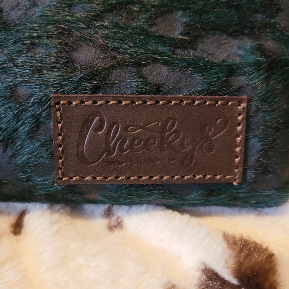 Hair on Hide Ditty Bag (Toiletry Bag) by Cheeky's - Picture 4 of 5